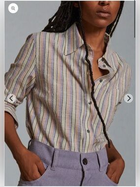 Soeur Alphee Shirt in Parma Stripe , size 34/2/XS